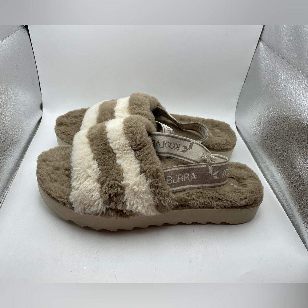 Koolaburra by UGG Fuzz’n II slides slippers size 9